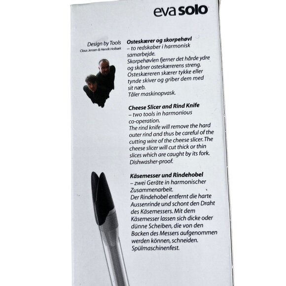 Eva Solo Cheese Slicer & Rind Knife Cutting Wires Denmark Danish Kitchen Tools - Picture 3 of 14